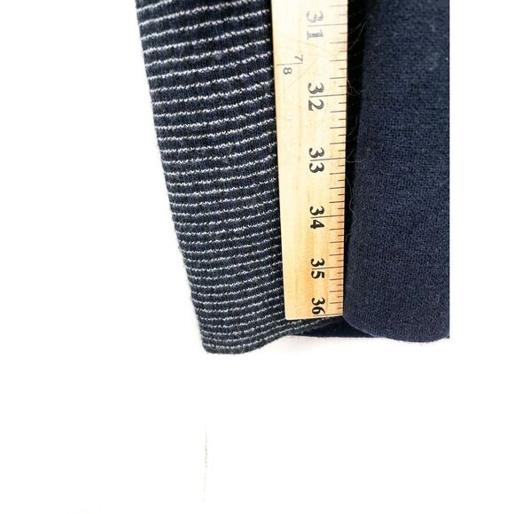 Theory Size M Armelle O Noble long Striped wool cardigan sweater - Picture 7 of 8
